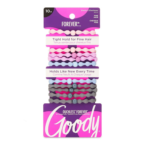 Goody Goody Forever Assorted Color 4mm Hair Accessories White Smoke