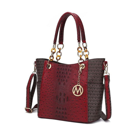 MKF Collection Miriam Signature Tote Bag by Mia K