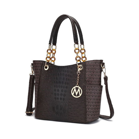 MKF Collection Miriam Signature Tote Bag by Mia K