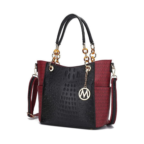 MKF Collection Miriam Signature Tote Bag by Mia K