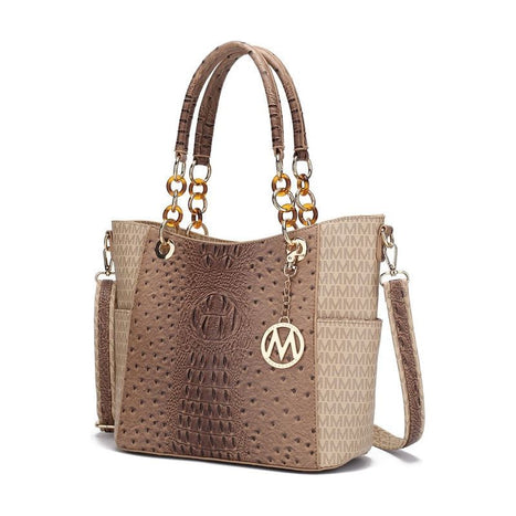 MKF Collection Miriam Signature Tote Bag by Mia K