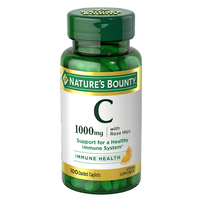 Nature's Bounty Nature's Bounty 500mg Immune Health Vitamin C 100 Tablets Vitamins & Supplements