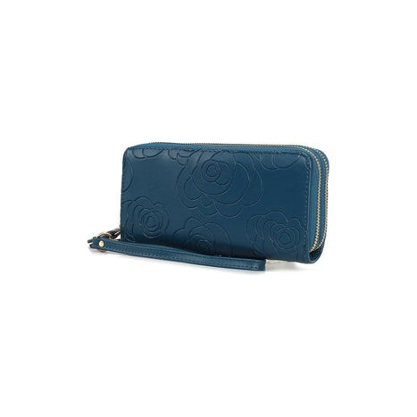 MKF Ellie Genuine Leather Flower Wallet by Mia K