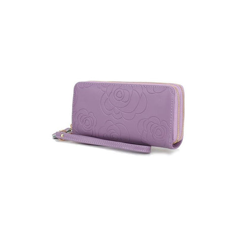 MKF Ellie Genuine Leather Flower Wallet by Mia K