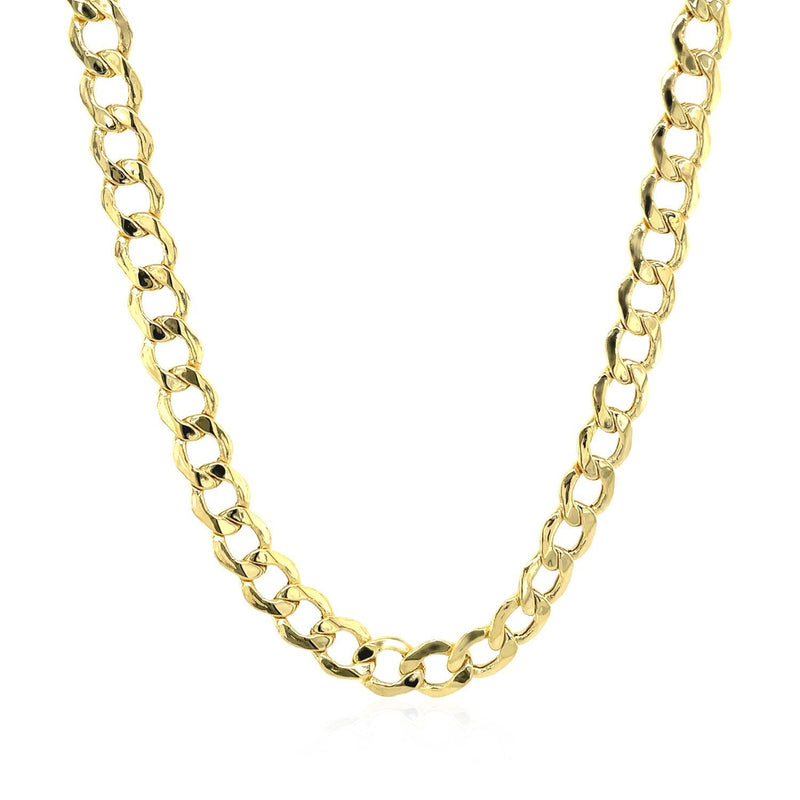 Bids.com 5.3mm 14k Yellow Gold Curb Chain Necklaces