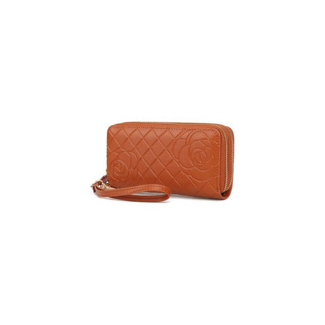 MKF Honey Genuine Leather Embossed Wallet by Mia K