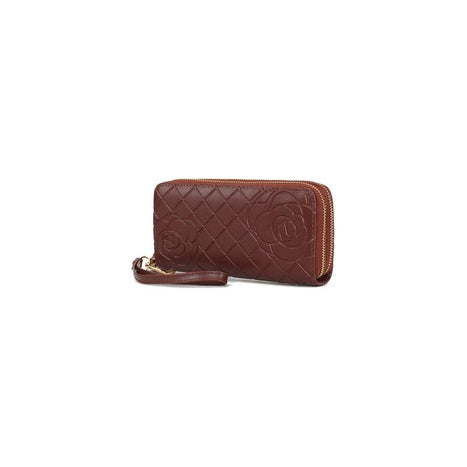 MKF Honey Genuine Leather Embossed Wallet by Mia K