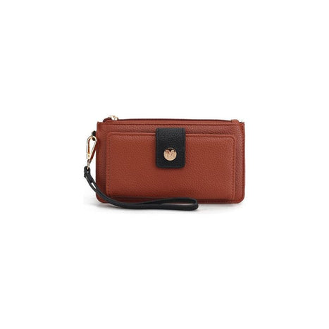 MKF Olympe Vegan Leather Wristlet Wallet by Mia K