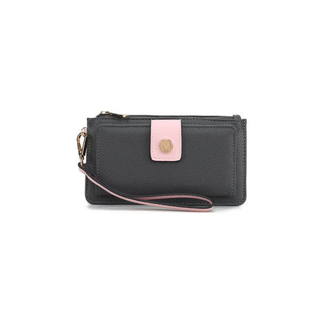 MKF Olympe Vegan Leather Wristlet Wallet by Mia K