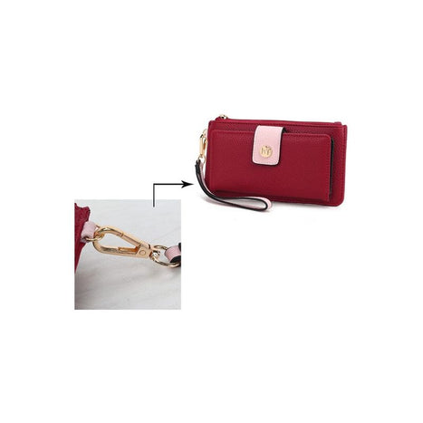 MKF Olympe Vegan Leather Wristlet Wallet by Mia K