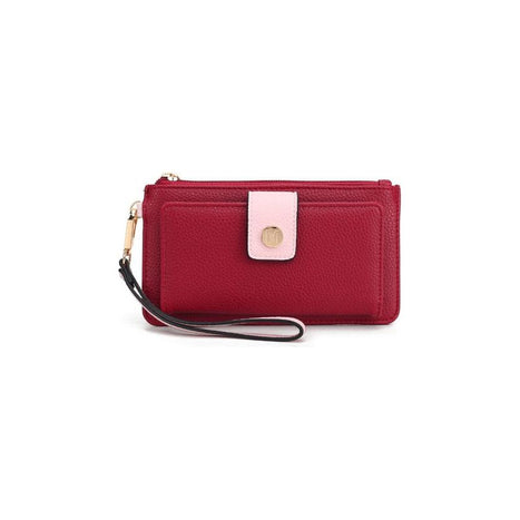 MKF Olympe Vegan Leather Wristlet Wallet by Mia K