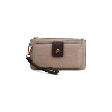 MKF Olympe Vegan Leather Wristlet Wallet by Mia K