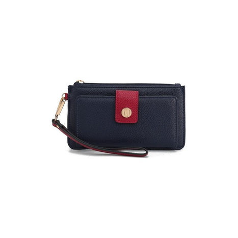 MKF Olympe Vegan Leather Wristlet Wallet by Mia K