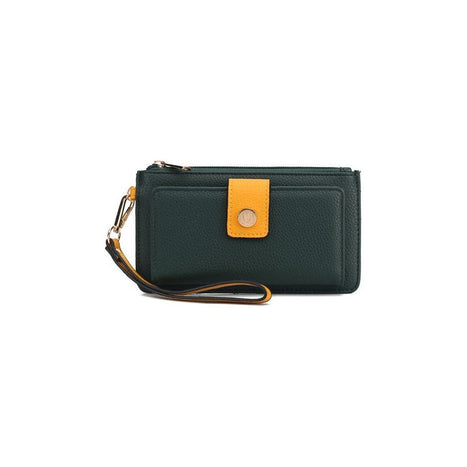 MKF Olympe Vegan Leather Wristlet Wallet by Mia K