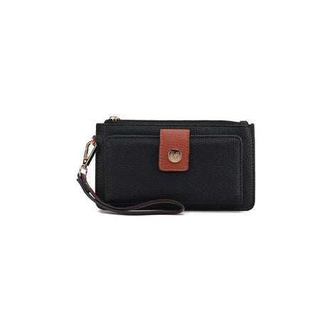 MKF Olympe Vegan Leather Wristlet Wallet by Mia K