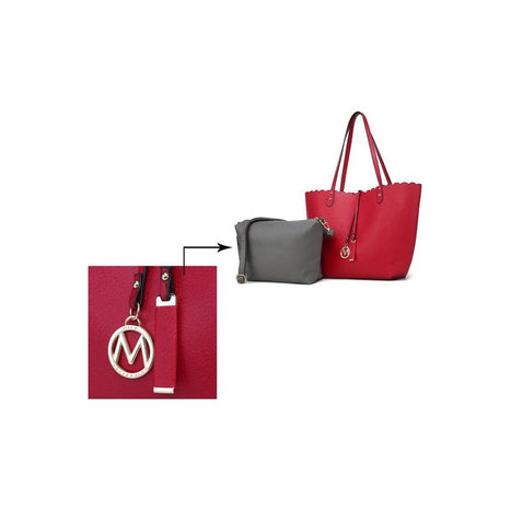 MKF Reversible Shopper Tote & Crossbody by Mia K