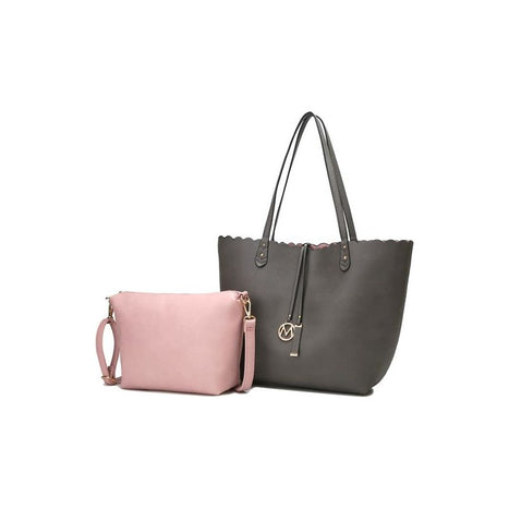 MKF Reversible Shopper Tote & Crossbody by Mia K