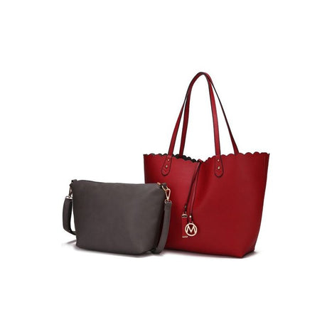 MKF Reversible Shopper Tote & Crossbody by Mia K