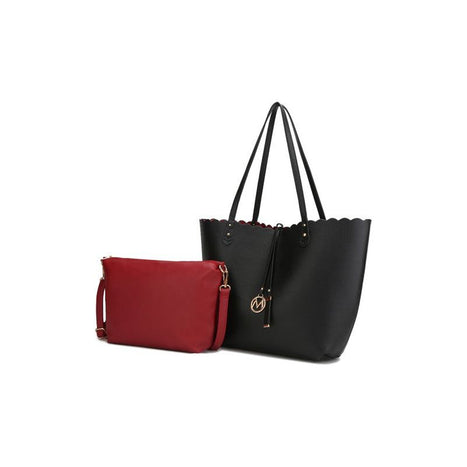 MKF Reversible Shopper Tote & Crossbody by Mia K