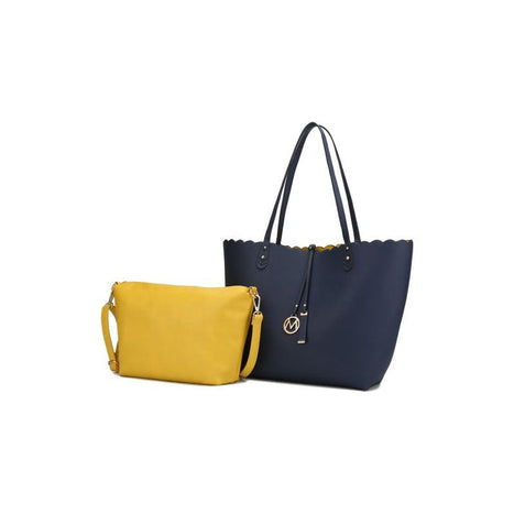 MKF Reversible Shopper Tote & Crossbody by Mia K