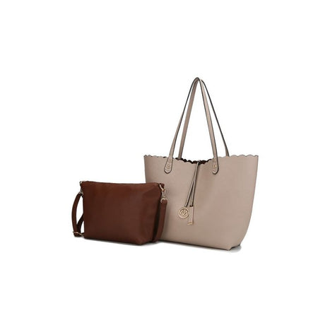 MKF Reversible Shopper Tote & Crossbody by Mia K