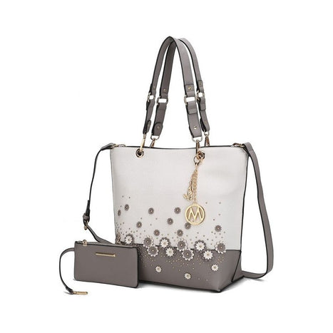 MKF Petra Tote Bag with Wristlet by Mia K