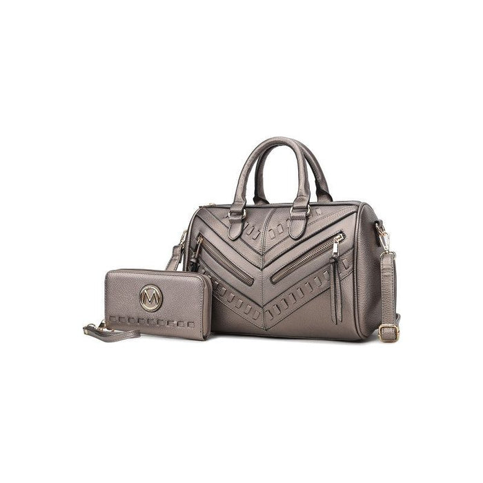 MKF Lara Satchel Bag with Wallet by Mia K