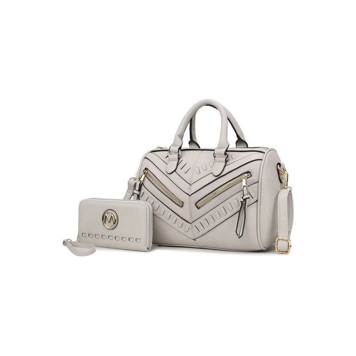 MKF Lara Satchel Bag with Wallet by Mia K