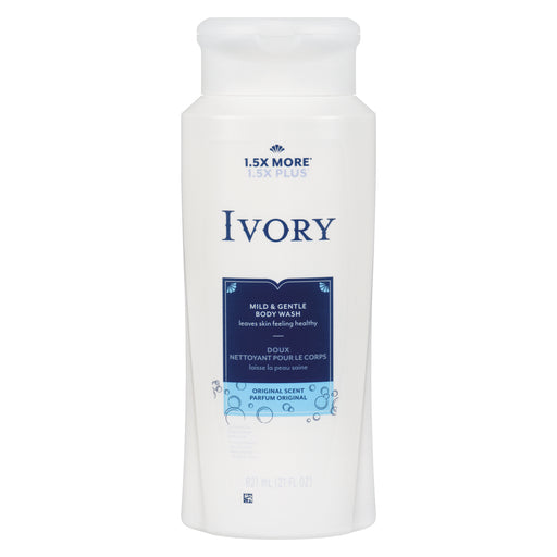 Ivory Ivory Mild & Gentle Body Wash, Original Scent, 21 oz Body Wash