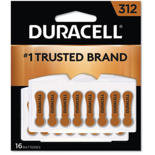 Duracell Duracell Size 312 Hearing Aid Batteries - 16 Pack - Easy-Fit Tab Batteries