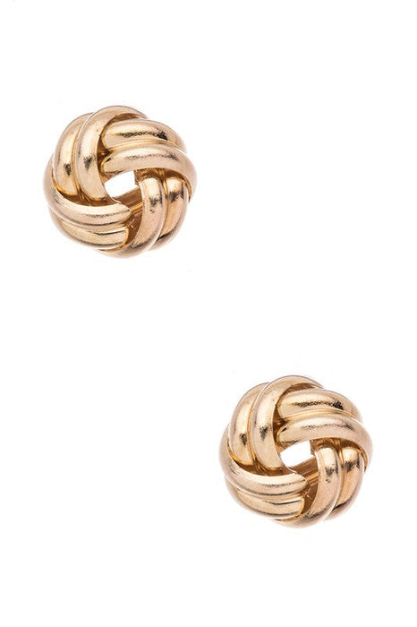 Love Knot Stud Earrings