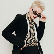 zeroUV Retro 1990's Thin Rectangle Fashion Sunglasses C547 Sunglasses