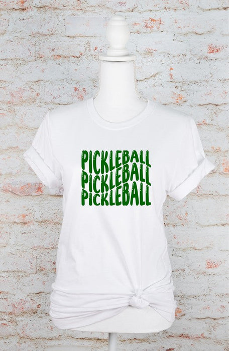 Pickleball Pickleball Pickleball Graphic Tee