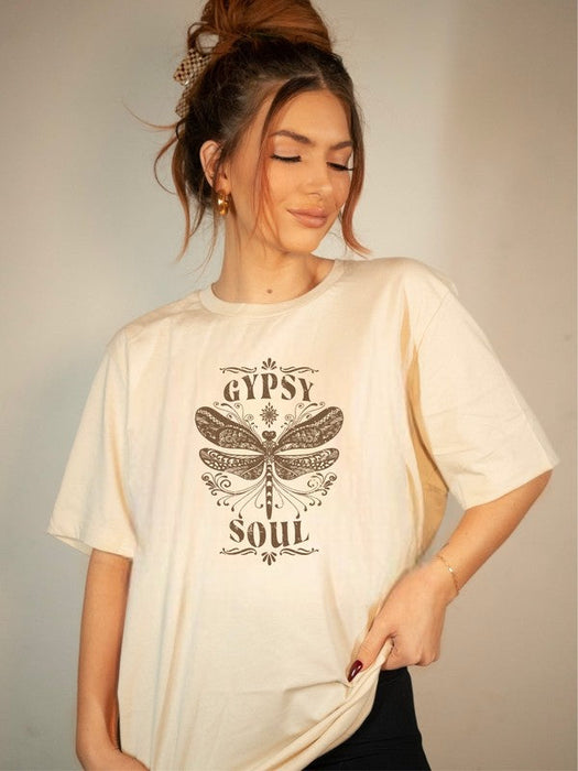 Gypsy Soul Butterfly Graphic Tee