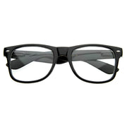 zeroUV Retro Clear Lens Nerd Geek Horned Rim Glasses 2873 Glasses