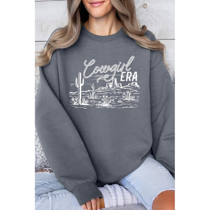 Cowgirl Era Graphic Fleece Sweatshirts