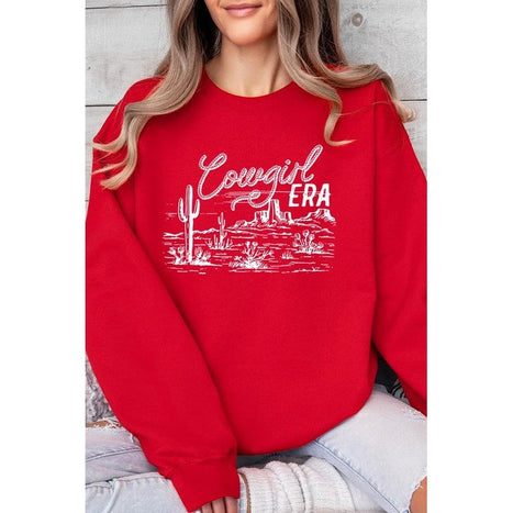 Cowgirl Era Graphic Fleece Sweatshirts