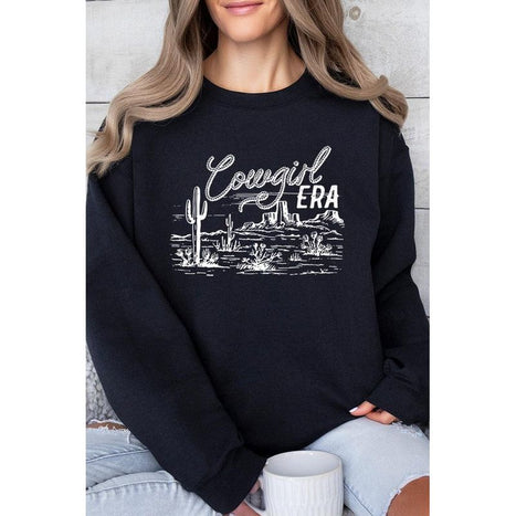 Cowgirl Era Graphic Fleece Sweatshirts