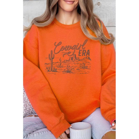 Cowgirl Era Graphic Fleece Sweatshirts