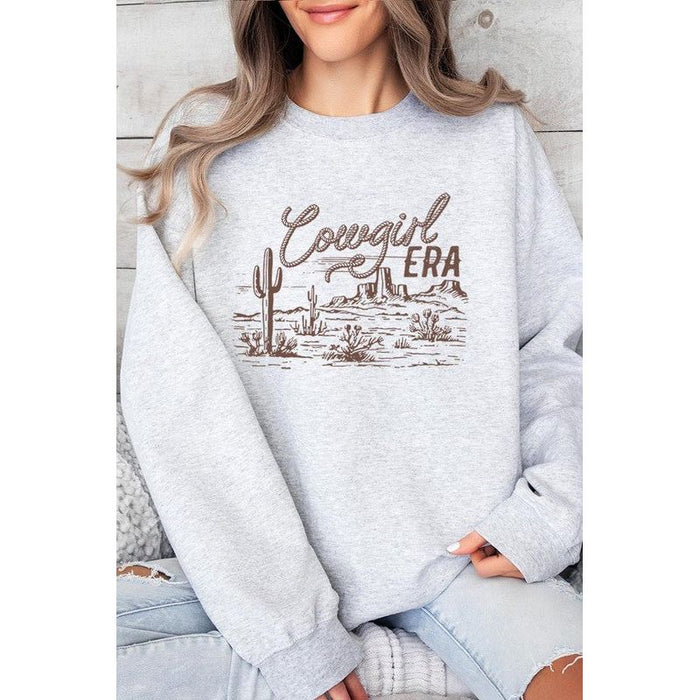 Cowgirl Era Graphic Fleece Sweatshirts