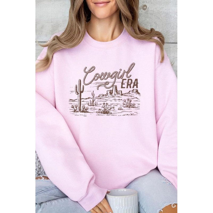 Cowgirl Era Graphic Fleece Sweatshirts