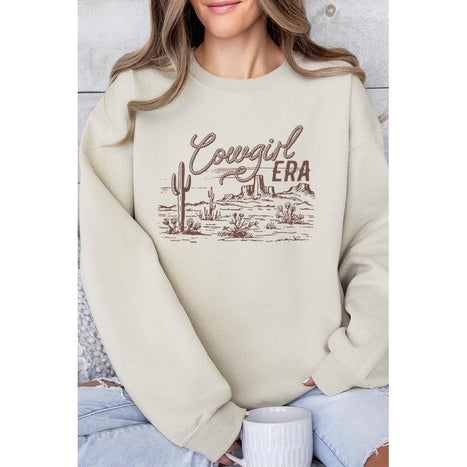 Cowgirl Era Graphic Fleece Sweatshirts