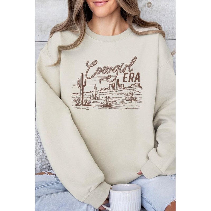 Cowgirl Era Graphic Fleece Sweatshirts