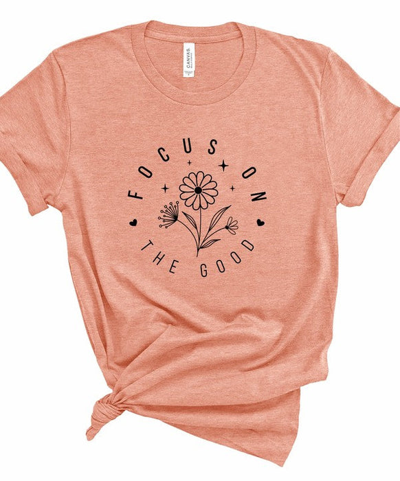 Focus on the Good Bella Canvas Graphic Tee