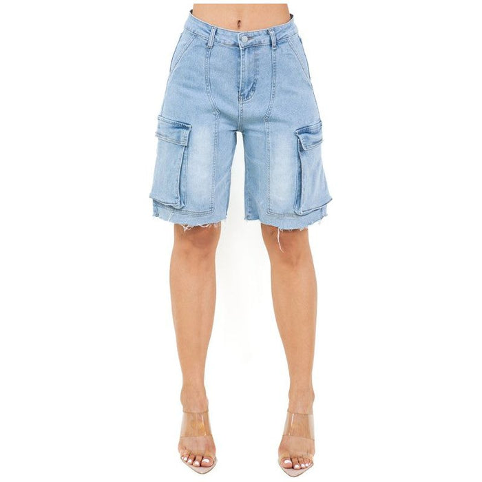 WOMEN FASHION DENIM SHORT