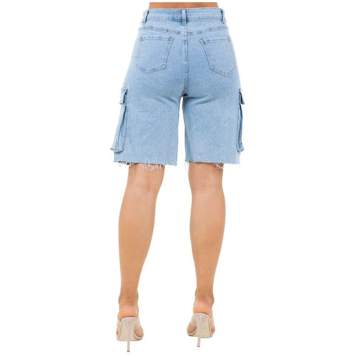 WOMEN FASHION DENIM SHORT