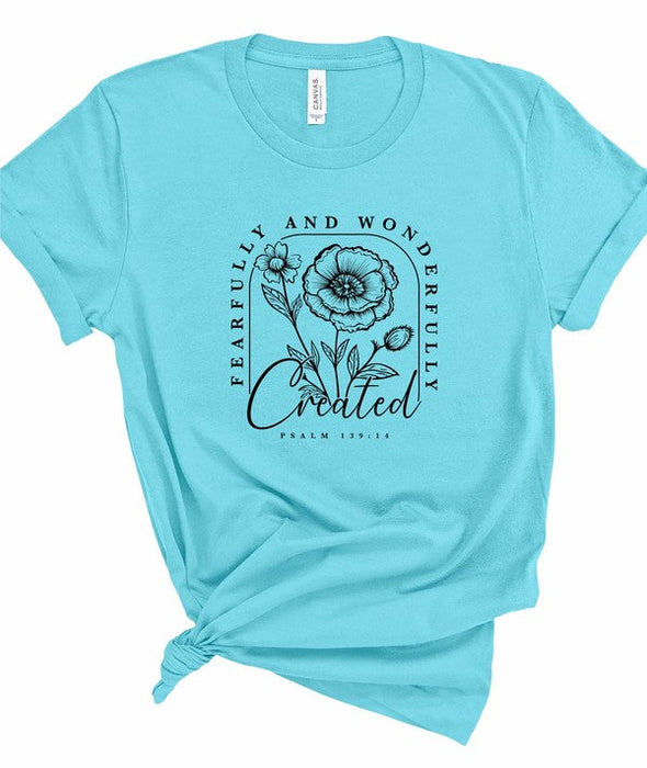 Fearfully and Wonderfully Created Graphic Tee