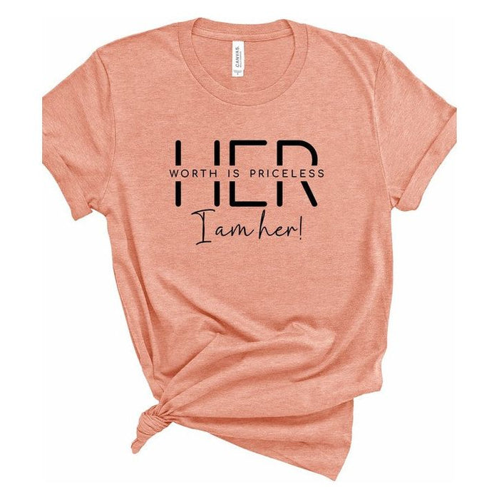 Her Worth is Priceless I am Her Graphic Tee