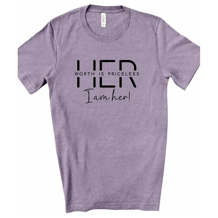 Her Worth is Priceless I am Her Graphic Tee