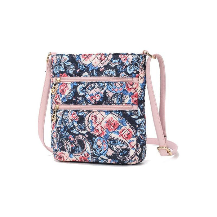 MKF Collection Lainey Botanical Pattern Crossbody